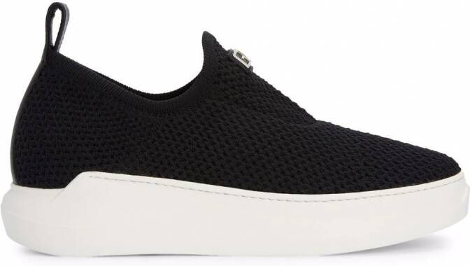 Giuseppe Zanotti Tyrian slip-on sneakers Zwart