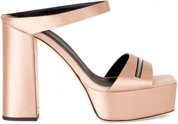 Giuseppe Zanotti Tytania sandalen met plateauzool Roze