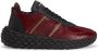 Giuseppe Zanotti Urchin leren sneakers Rood - Thumbnail 1