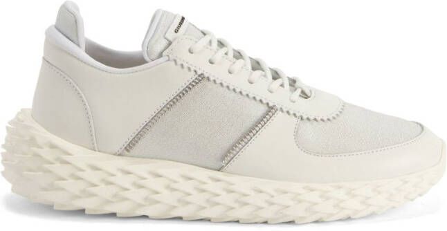 Giuseppe Zanotti Urchin sneakers met vlakken Wit