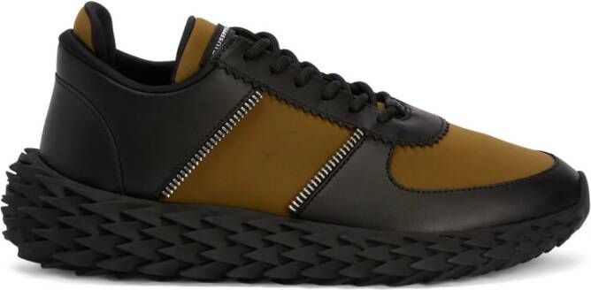 Giuseppe Zanotti Urchin sneakers met vlakken Zwart