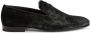 Giuseppe Zanotti Fluwelen loafers Zwart - Thumbnail 1