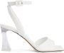 Giuseppe Zanotti Vesta sandalen met doorzichtige hak Wit - Thumbnail 1