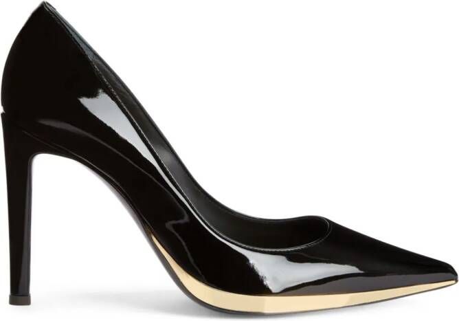 Giuseppe Zanotti Virgyn gelakte pumps Zwart