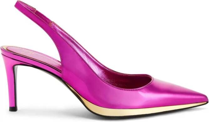 Giuseppe Zanotti Virgyn leren pumps Roze