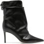 Giuseppe Zanotti Yunah leren laarzen Zwart - Thumbnail 1