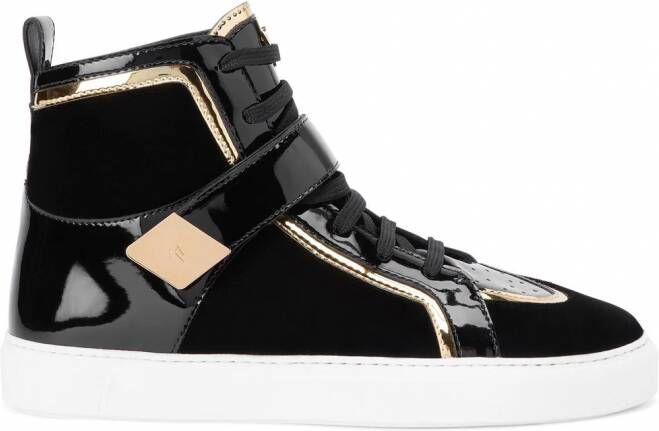 Giuseppe Zanotti Zenas high-top sneakers Zwart