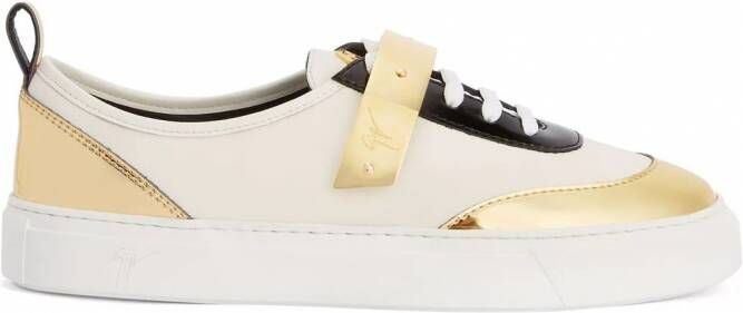 Giuseppe Zanotti Zenas low-top sneakers Wit