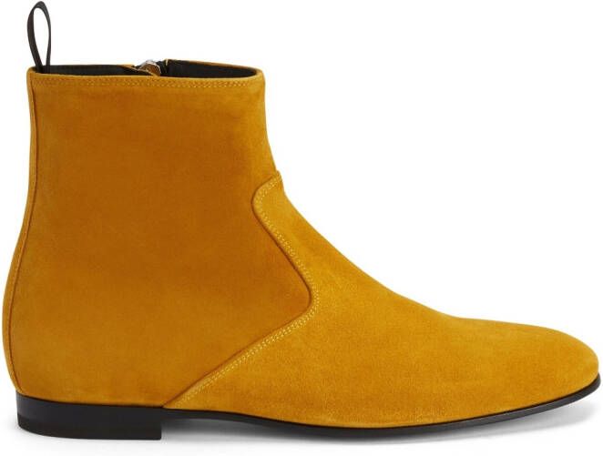 Giuseppe Zanotti Laarzen met rits Oranje