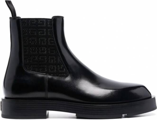 Givenchy Chelsea leren laarzen Zwart