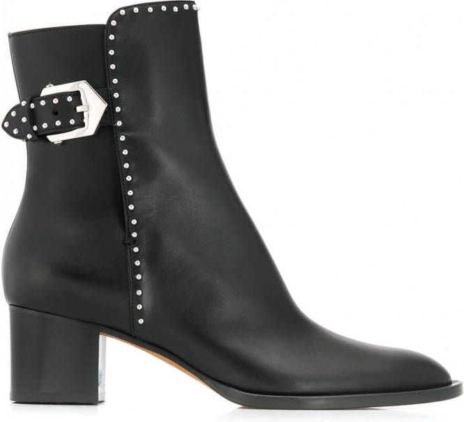 Givenchy Enkellaarzen met gesp Zwart