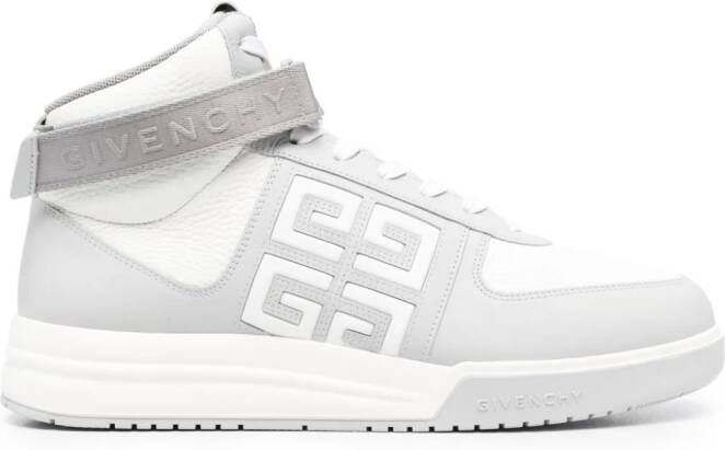 Givenchy G-4 sneakers met logopatch Grijs