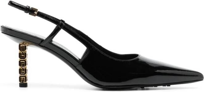 Givenchy G Cube 80mm patent-leather pumps Zwart