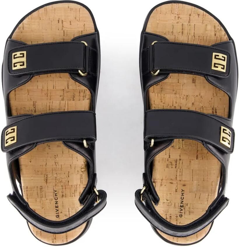Givenchy 4G leren sandalen Zwart - Foto 2