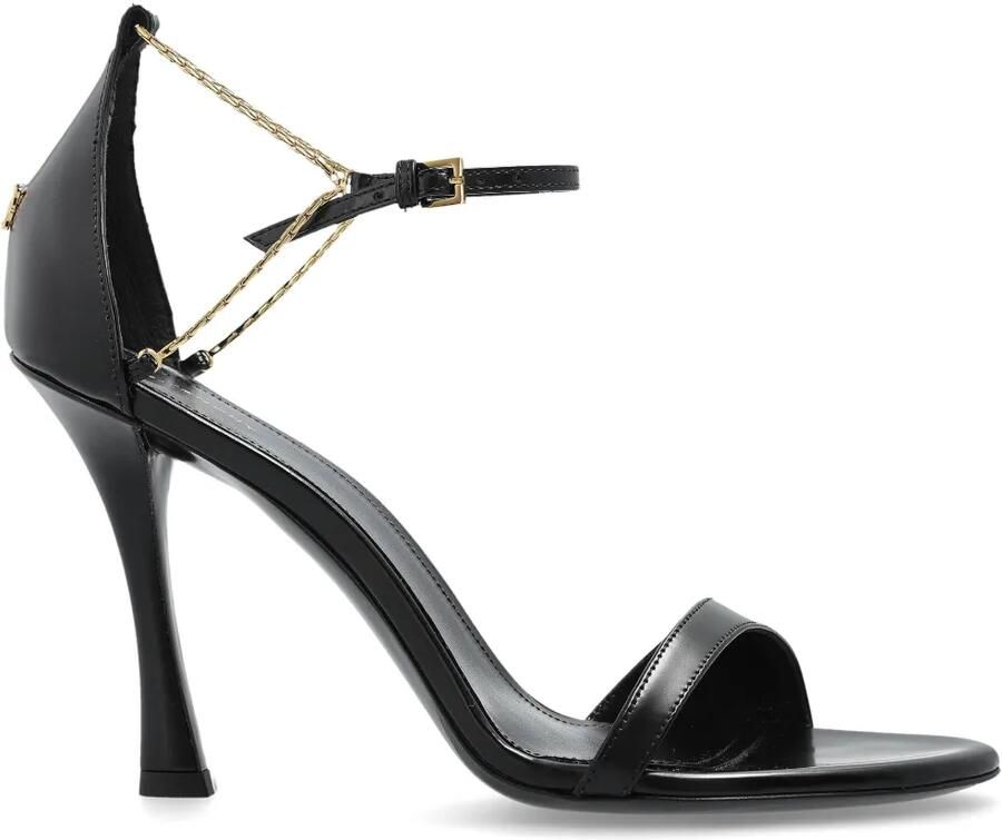 Givenchy 4G Liquid leren sandalen Zwart