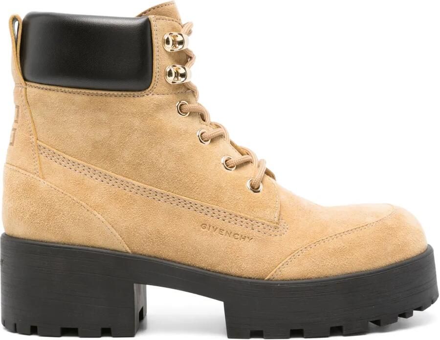 Givenchy 55 mm Trekker enkellaarzen Bruin