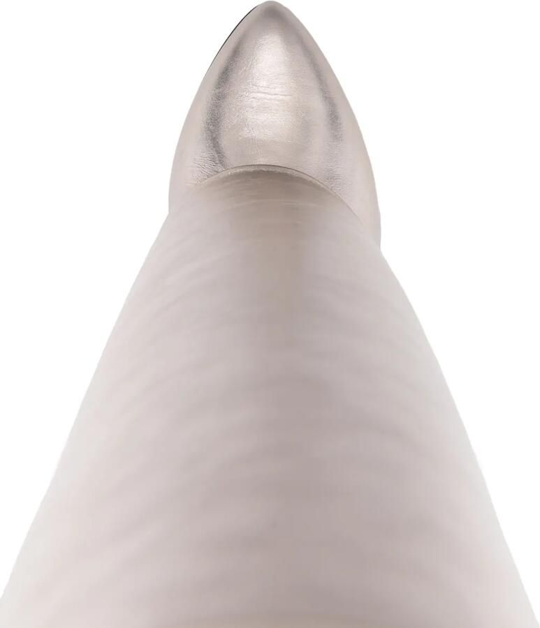 Givenchy 85 mm Shark Lock laarzen Goud - Foto 2