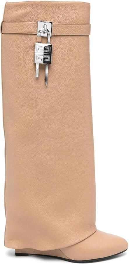 Givenchy 95 mm Sharlock laarzen Beige