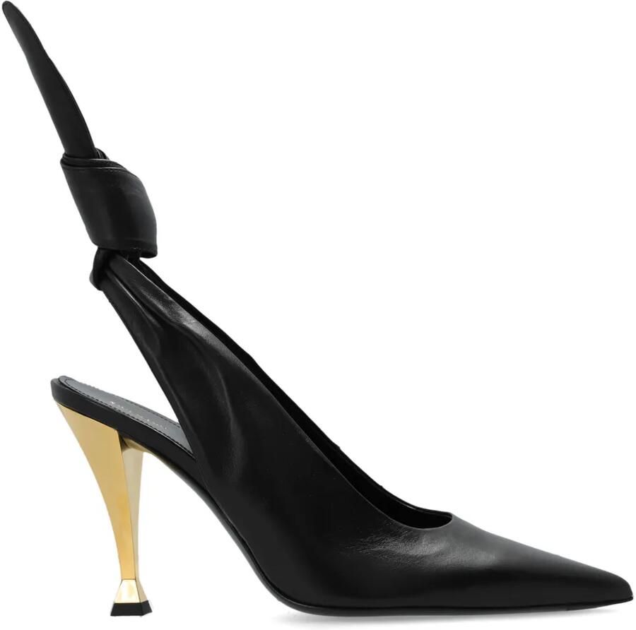 Givenchy Beauw leren slingback pumps Zwart