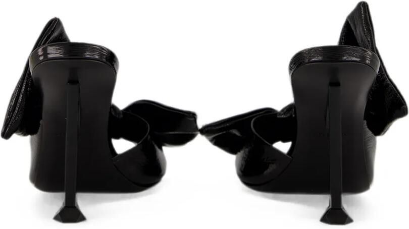 Givenchy Boudoir geknoopte leren sandalen Zwart - Foto 5