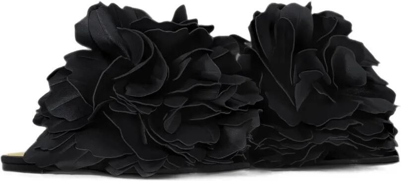 Givenchy Boudoir leren platte muiltjes Zwart - Foto 4