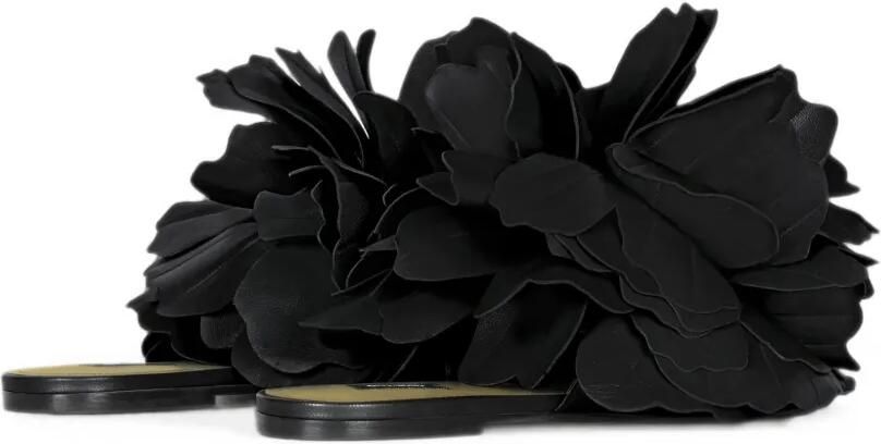 Givenchy Boudoir leren platte muiltjes Zwart - Foto 3