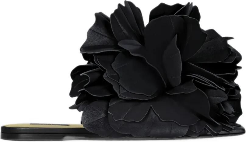 Givenchy Boudoir leren platte muiltjes Zwart - Foto 2