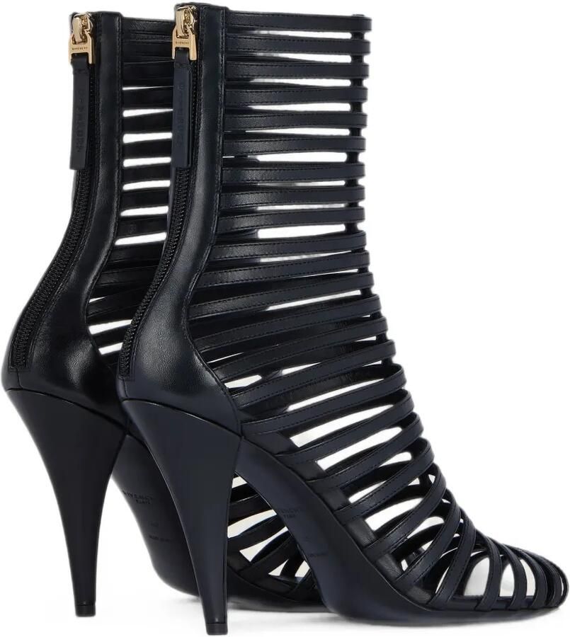 Givenchy Cage leren enkellaarzen Zwart - Foto 2