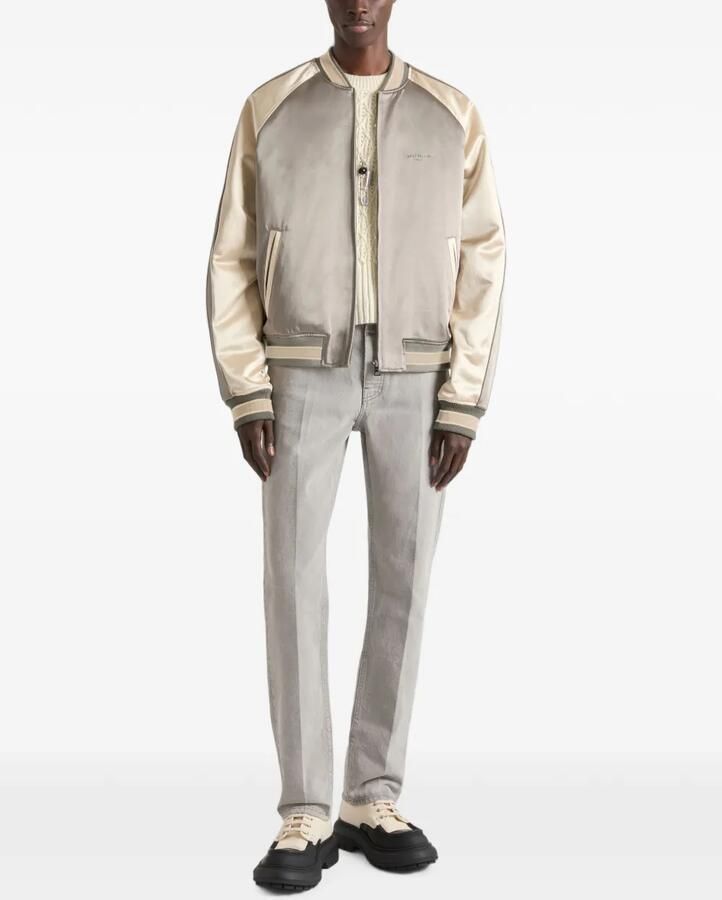 Givenchy cargo desert boots van canvas en leer Beige - Foto 2
