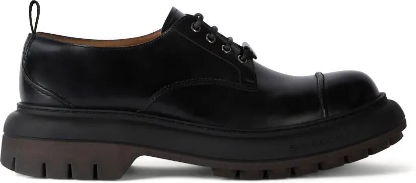 Givenchy Cargo leren derby schoenen Zwart