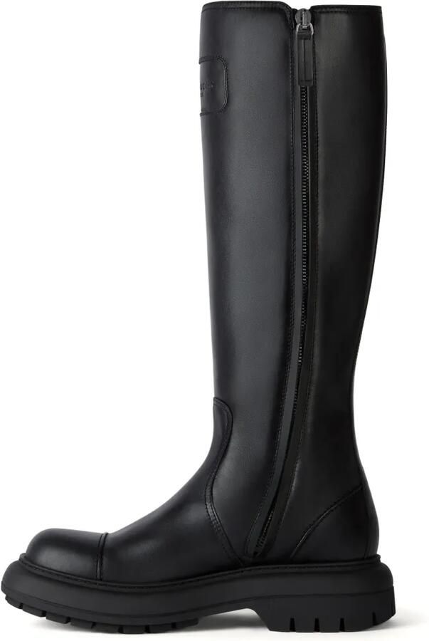 Givenchy Cargo leren knielaarzen Zwart