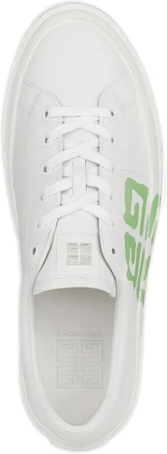 Givenchy City Sport logoprint low-top sneakers Wit
