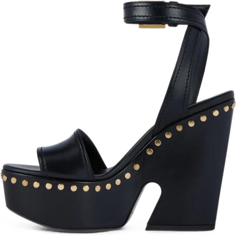 Givenchy Clog sandalen met sleehak Zwart - Foto 2