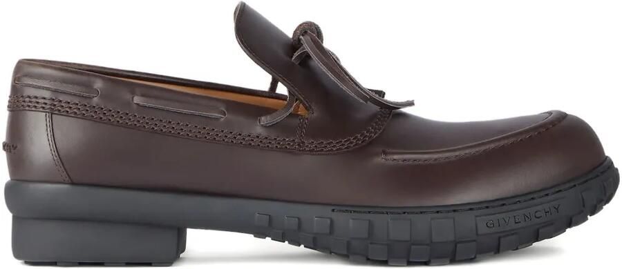 Givenchy Echo leren bootschoenen Bruin