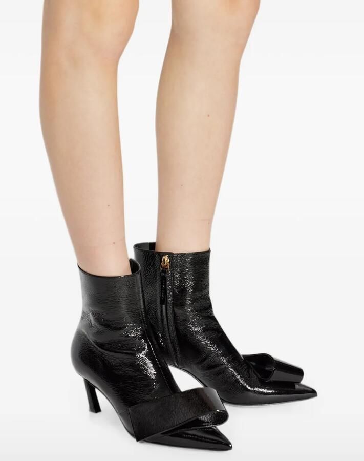 Givenchy Enkellaarzen met strikdetail Zwart - Foto 3