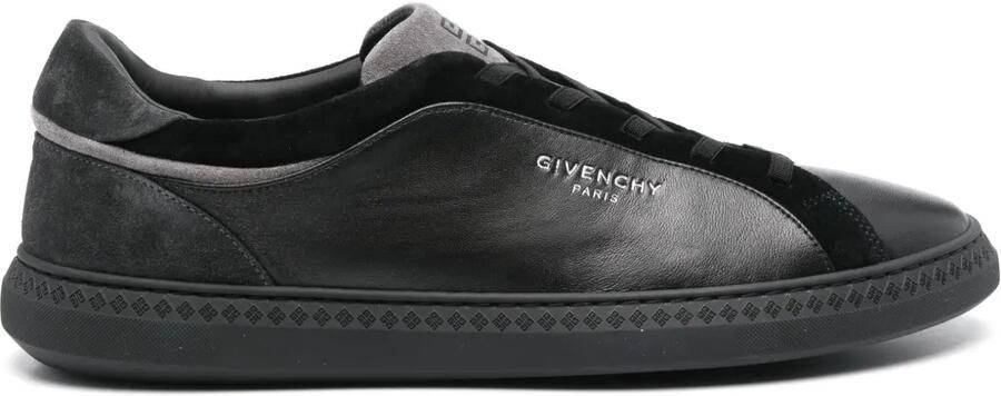 Givenchy G Set leren en suède sneakers Zwart