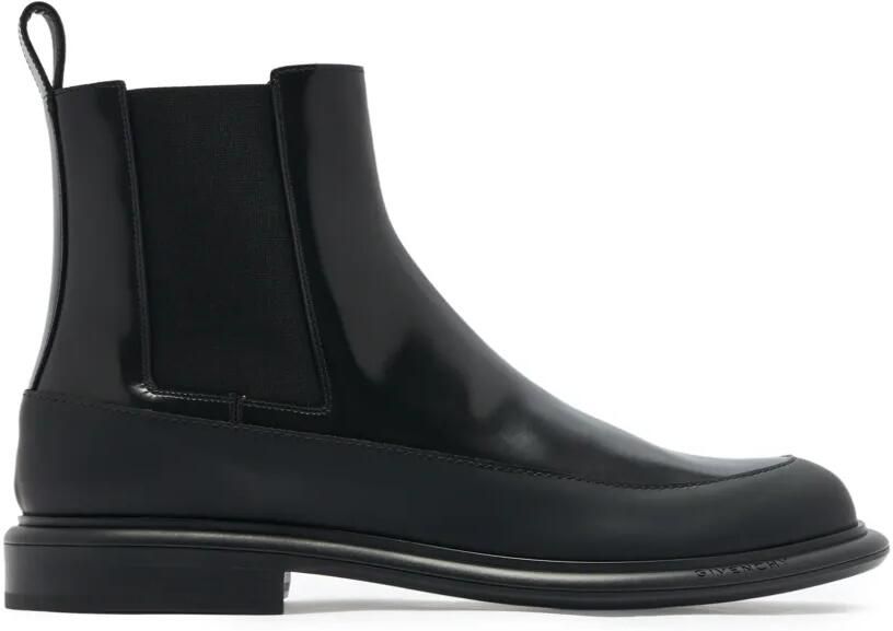 Givenchy Gent Chelsea laarzen van geborsteld leer Zwart