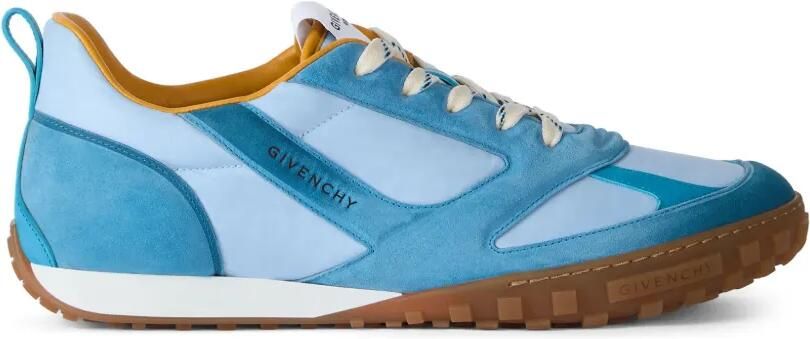 Givenchy Glide nylon en suède sneakers Blauw