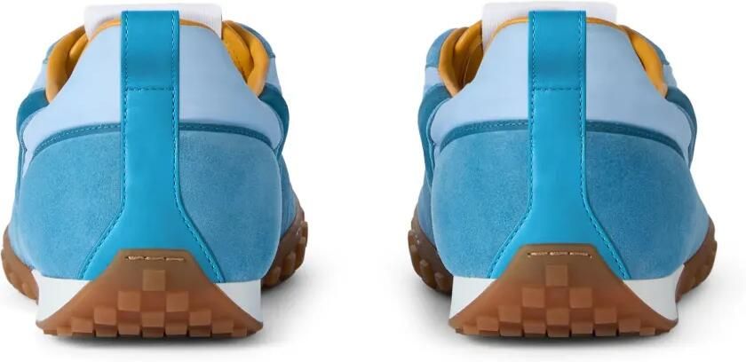 Givenchy Glide nylon en suède sneakers Blauw - Foto 3