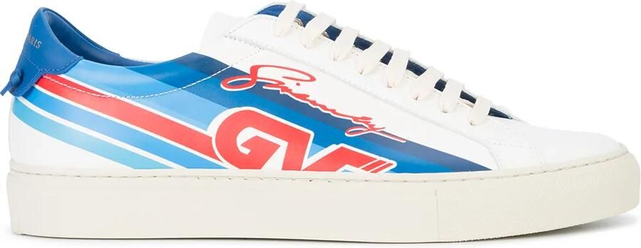 Givenchy GV Motocross sneakers met print Wit