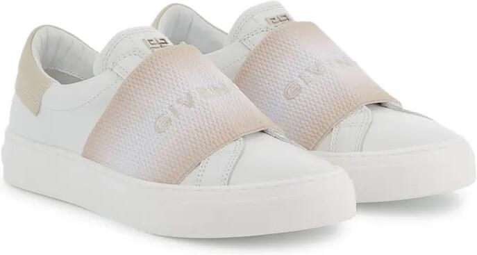 Givenchy Kids Sneakers met geborduurd logo Wit