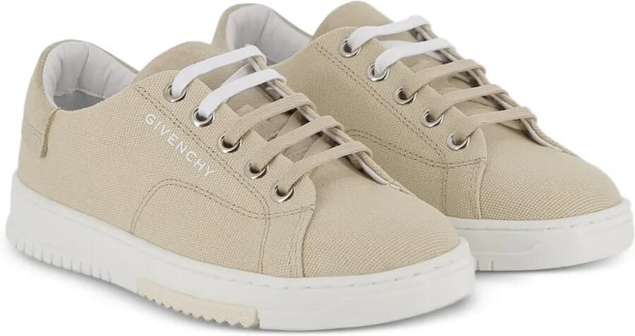 Givenchy Kids Sneakers met logoprint Beige