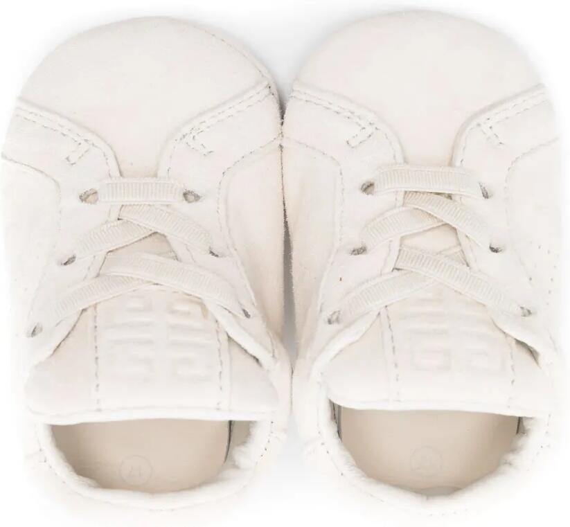Givenchy Kids Suède sneakers met 4G-logo Beige - Foto 2