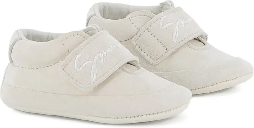 Givenchy Kids Suède sneakers Wit
