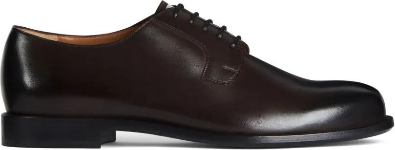 Givenchy Label leren derby schoenen Bruin