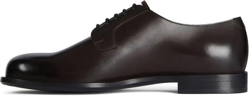 Givenchy Label leren derby schoenen Bruin - Foto 4