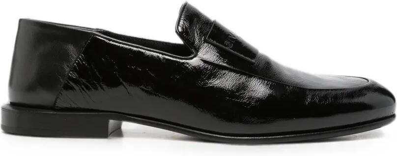 Givenchy Label loafers met logo-reliëf Zwart