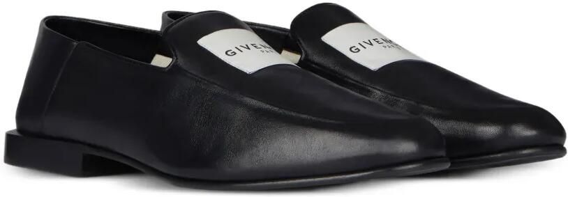 Givenchy Label loafers van glanzend leer Zwart - Foto 4