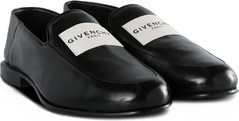 Givenchy Label loafers van leer Zwart - Foto 3