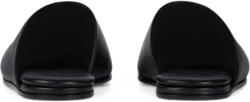 Givenchy Label platte muiltjes van nappa leer Zwart - Foto 3